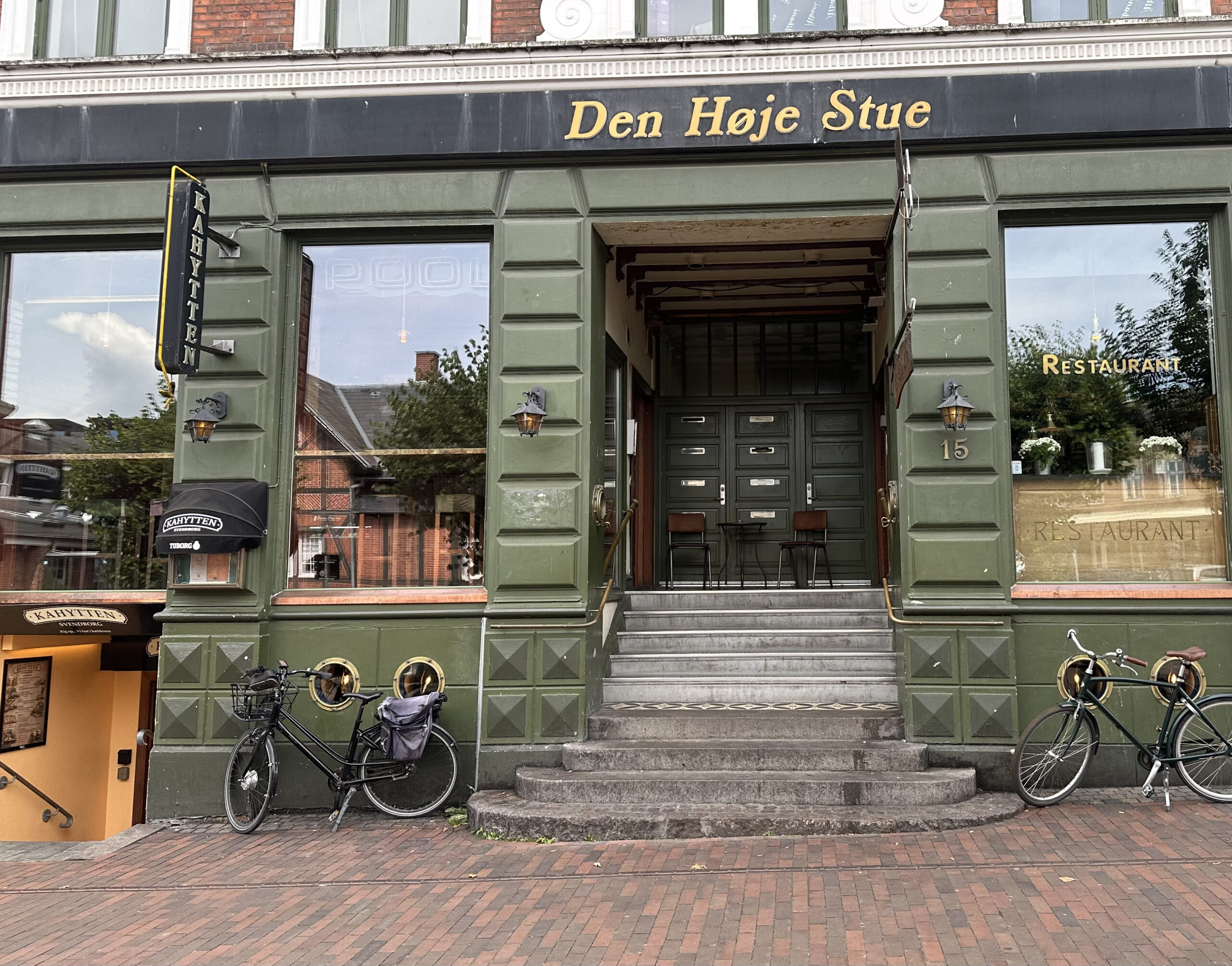 Den Høje Stue og Kahytten i Frederiksgade, Svendborg.