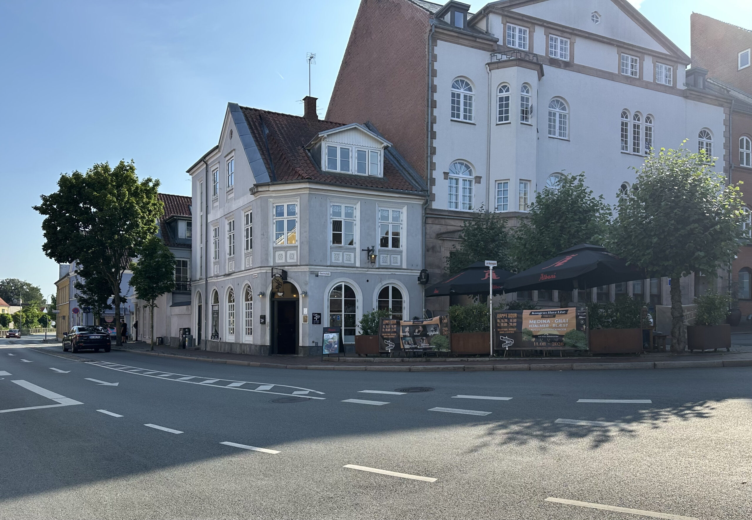 Trier's Corner på Klosterplads, Svendborg.
